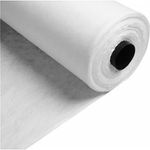 spudulica GeoTextile Membrane - 20 m2 piece of 100gsm Non-Woven Fleece Fabric, Weed Prevention, Soakaway, Artificial Grass Underlay, Driveways Equestrian Applications