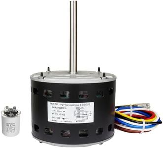 2025 Upgrade 5KCP39GGZ183S Blower Motor replace KCP39GGS336S 5KCP39GGS335S 1/3 HP 115V 1075RPM 4-Speed Compatible with GE Genteq Fasco 3S044 G3S044 Bryant Payne HC41AE117 Furnace Blower Part 2-year QA