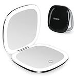 deweisn Compact Mirror, Lighted Tra