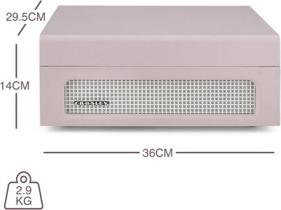 Crosley Voyager Bluetooth Turntable – Amethyst