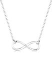 Elli DIAMONDS Necklace Women Infinity Pendant with Diamond (0.03 ct.) in 925 Sterling Silver