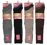 HiFEN Mens 3Pairs Wool Blend Long Hose Socks, Breathable Extra Warm Winter Thermal Lambs Wool Socks For Men Size 6-11