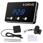 MAIMEIMI Throttle Response Controller, 9 Drive Modes Smart Electronic Pedal Racing Accelerator for Dodge Ram 1500 Jeep Wrangler JL Gladiator JT Nissan Titan Trucks Frontier