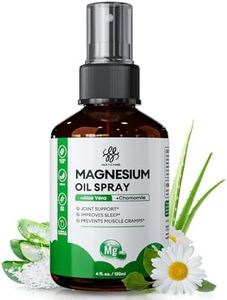 Magnesium Oil Spray - 4oz Magnesium Spray for Feet & Body -Pure, Topical - Leg Cramps, Joint Health & Sleep Support, Nourish Skin - Natural, Ancient Minerals