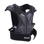 Youth and Kids Chest Armor Body Back Spine Chest Protector Motocross Motorcycle Protection Dirt Bike Gear Riding Gear Racing Vest for Child