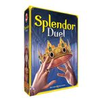 Splendor-Duel - French and English Version - Board Game for Adults and Family - Strategy Game - Ages 10+ - 2-Players-Average Playtime 30 Minutes- Made by Space Cowboys SCSPL2P01FREN