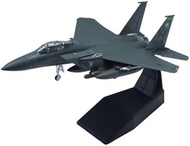 Udnorbay 1/100 Scale U.S F-15E Strike Eagle Bomber Fighter Plane Metal Military Diecast Aircraft Models for Adult