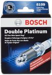 BOSCH 8109 OE Fine Wire Double Platinum Spark Plug - Pack of 4