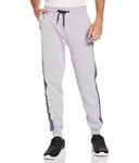 Tommy Hilfiger Men Sweatpant Track Pants Long, Grey (Grey Heather), L