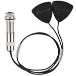 Acoustic Guitar Pickup Contact Microphone Piezo Transducer Cello Banjo Ukulele Mandolin Guitar Microphone Pickup (2-head contact pickup)