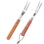 Meat Forks with Rosewood Handle and