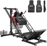 Leg Press Hack Squat Machine with B