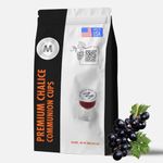 PACK IT HUB Travel Pack - The Miracle Meal Pre-Filled Premium Chalice Cup - Bag of 50 with Wafer and 100% Concord Grape Juice