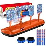 Targets for Nerf Guns, Electronic Scoring Digital Reset Shooting Target for Nerf Gun Mega/Rival Series Girls Boys Ideal Gift Toy for Kids, Teens, Boys & Girls