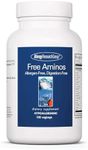 Allergy Research Group Free Aminos Supplement - Free Form Amino Acids, Essential Amino Acids Complex, Lean Muscle Mass Support, Allergen-Free, Digestion-Free, Vegetarian Capsules - 100 Count