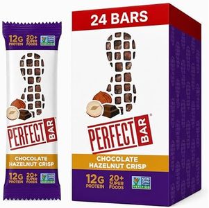 Perfect Bar Original Refrigerated Protein Bar, Chocolate Hazelnut Crisp, 2.3 Ounce Bars, 8 Count (Pack of 3)