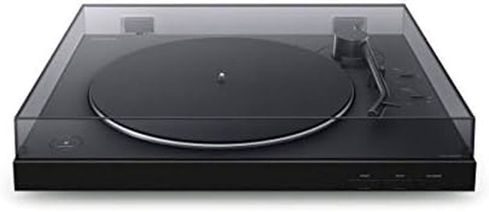 Sony PS-LX310BT Bluetooth Turntable with Built-in Phono Pre-Amp, 2 speeds and 3 gain Modes (International Version)