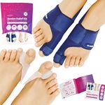 JFA Medical Bunion Corrector, Bunion Splint Toe Separators, Pain Relief & Protection, Adjustable Size, Day, Night Support