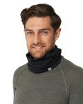 DANISH ENDURANCE Snood, Merino Wool, Neck Warmer, Thermal Neck Gaiter, Warm Multifunctional Bandana, for Men and Women, Unisex, Black, One Size