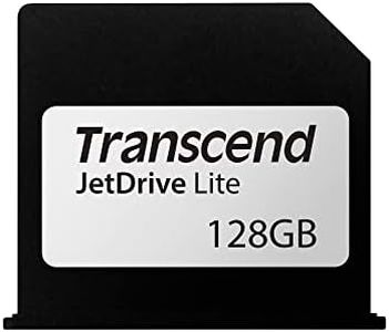 Transcend 128GB JetDrive Lite 130 Storage Expansion Card for 13-Inch MacBook Air (TS128GJDL130) , Black