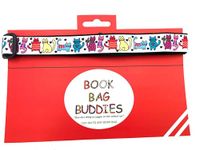 Book Bag Buddies Clip-On Shoulder Strap - Multiple Designs (Cats)