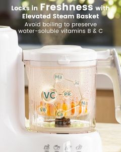 Grownsy Baby Food Maker – All-in-One Steamer and Blender