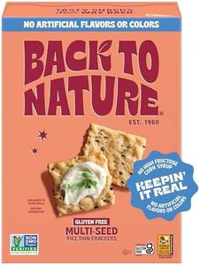 Back to Nature Gluten Free, Non-GMO Multi-Seed Rice Thin Crackers, 4 Ounce