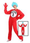 elope Dr. Seuss Thing 1 & Thing 2 Deluxe Costume Adult Small