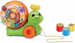 VTech Spinning Activity Snail - Snail Toy, Preschool Toy - 572203 - Multicolour