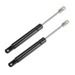 X AUTOHAUX 2 Pcs 6 Inch 10Ib/45N Black Lift Supports Struts Shocks Gas Spring Universal for RV Car Truck Boat Window Cabinet Door Cover Lids