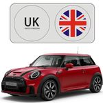 jiumxliu for Mini Cooper Windshield Sun Shade Custom Fit for R55 R56 R57 R58 R59 R60 R61 F54 F55 F56 F60 (2007-Up), 59 x 27.5 inches