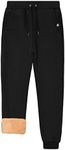 HEEKPEK Men's Winter Fleece Pants S