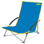 Unibos X2 Low Beach Folding Chair Camping Picnic Beach BBQ Party Outdoor New