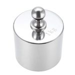 sourcing map Calibration Weight 1kg M2 Precision Chrome Plated Steel for Digital Balance Scales