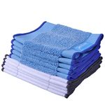 KEEPOW 10 Pack Microfiber Cleaning Mopping Cloths 5 Wet + 5 Dry for iRobot Braava 390t 380 380t 320 Mint 4200 4205 5200 5200C