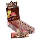 24 Packs (1 box) Juicy Jay's 1.25" Pure Hemp Rolling Papers Milk Chocolate