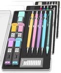 Mr. Pen- Pastel Mechanical Pencil Set with Lead and Eraser Refills, 5 Sizes, 0.3, 0.5, 0.7, 0.9, 2mm, Mechanical Pencils for Drawing and Sketching, Cute Pencils, Mechanical Pencil, Lead Pencils