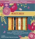 Burt's Bees Lip Balm Gift Set For Women, Mothers Day Gift Set, Beeswax, Vanilla Bean, Coconut & Pear, Cucumber Mint, Balm Bouquet, 4x4.25g