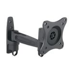 MANHATTAN Universal Flat Panel TV/Monitor Wall Mount Single Arm 13 Inches? Compatible with 30 Inch Television 423700