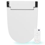 VOVO VB-6000SE Electronic Smart Bidet Toilet Seat with Dryer, Heated Toilet Seat, Self-Cleaning Nozzle, LED Light, Made in Korea - Elongated