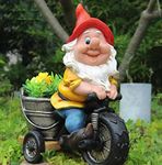 Generic Product Thedecorshed Santa Cycle Garden Planter, Home Decor, Garden Decor, Garden Planter, Planter for Home, Gifts, Santa,Garden Decoration.