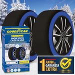 GoodYear Star Gripper Italian Approved Snow Socks EN 16662-1:2020 Two Fabric Snow Chains for Cars. Snow Sock Size XXL