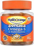 Haliborange Kids vitamins Omega-3 and Multivitamin Orange Softies 30s