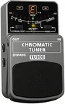 Behringer CHROMATIC TUNER TU300 Ultimate Guitar/Bass Tuner, Grey