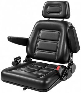 Upgrade Heavy Tractor Seat, Universal Forklift Seat, Lawn Mower Seat