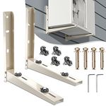 Plusluck Mini Split Wall Mounting Bracket for 7000-12000 BTU Mini Split Air Conditioner Universal and Heat Pump Systems