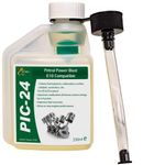 Hydra PIC-24 Petrol Injector Cleaner and Carb Cleaner Additive, 250ml Treats 250 litres, With Petrol Cleaner you get more Petrol Power with Octane Booster Removes Deposits Improves Combustion