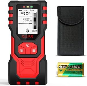QLUUE Rilevatore, Sensore Elettronico 5 In 1, Scanner Da Parete, Rilevatore Di Tubi Metallici, Display Lcd Con Batteria, Per Rilevare Legno, Metallo E Cavi Nel Muro