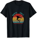 Men's Retro Vintage Santa Cruz Skateboard Women's Skater T-Shirt