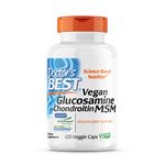 Doctor's Best Vegan Glucosamine Chondroitin MSM 120 Veggie Caps